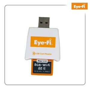 Eye Fi Pro 8gb SD card and reader